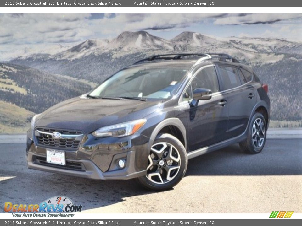 2018 Subaru Crosstrek 2.0i Limited Crystal Black Silica / Black Photo #5