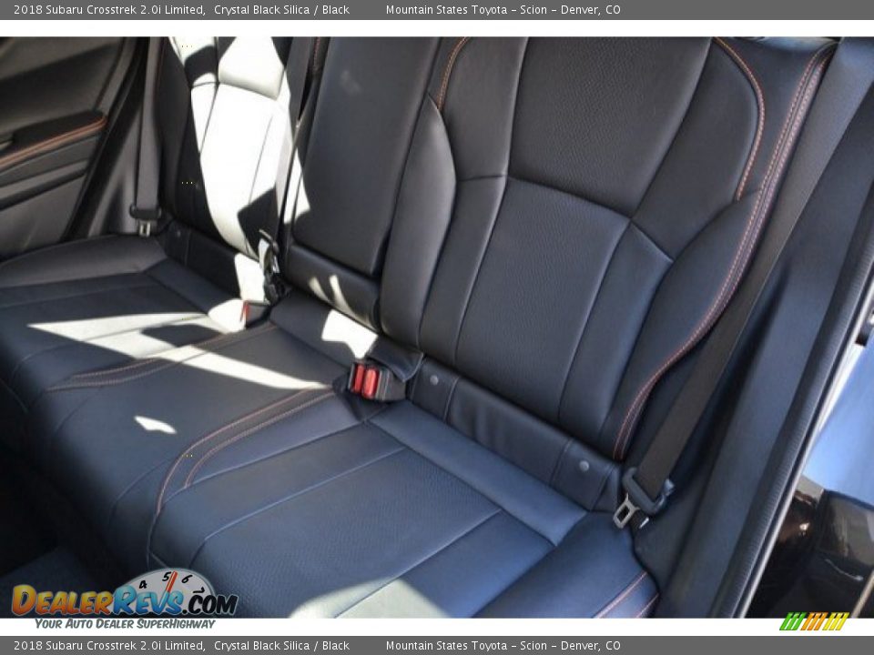 2018 Subaru Crosstrek 2.0i Limited Crystal Black Silica / Black Photo #22