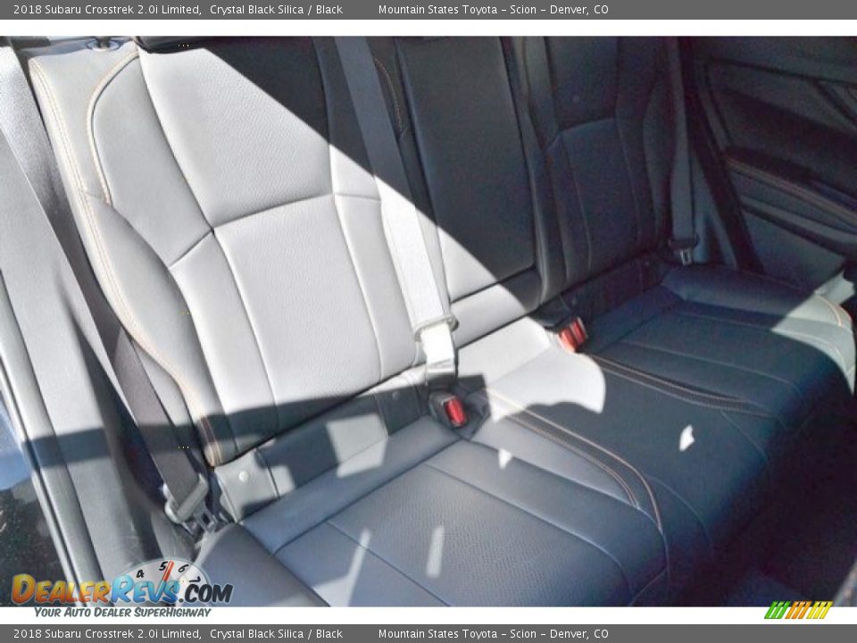 2018 Subaru Crosstrek 2.0i Limited Crystal Black Silica / Black Photo #24