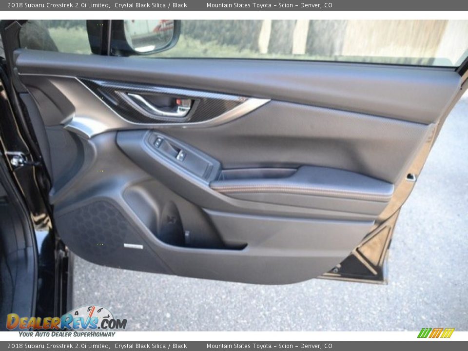 2018 Subaru Crosstrek 2.0i Limited Crystal Black Silica / Black Photo #26