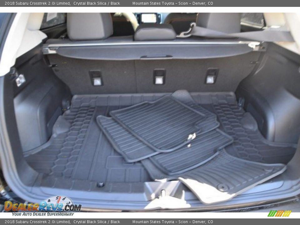 2018 Subaru Crosstrek 2.0i Limited Crystal Black Silica / Black Photo #27