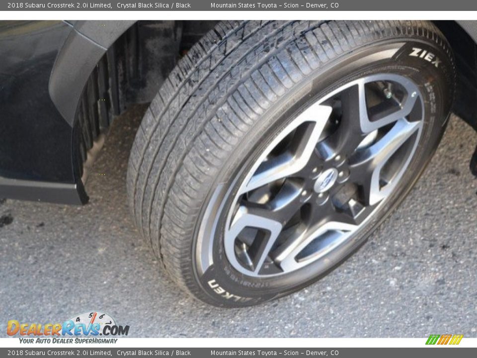 2018 Subaru Crosstrek 2.0i Limited Crystal Black Silica / Black Photo #29