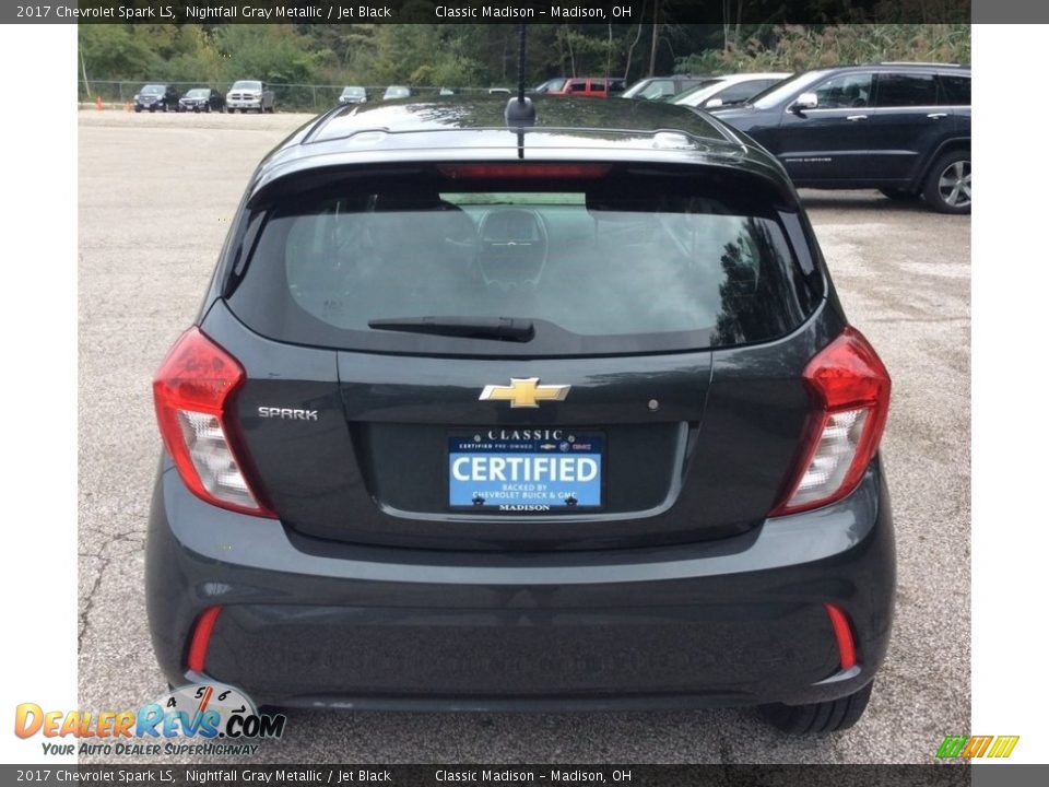 2017 Chevrolet Spark LS Nightfall Gray Metallic / Jet Black Photo #5