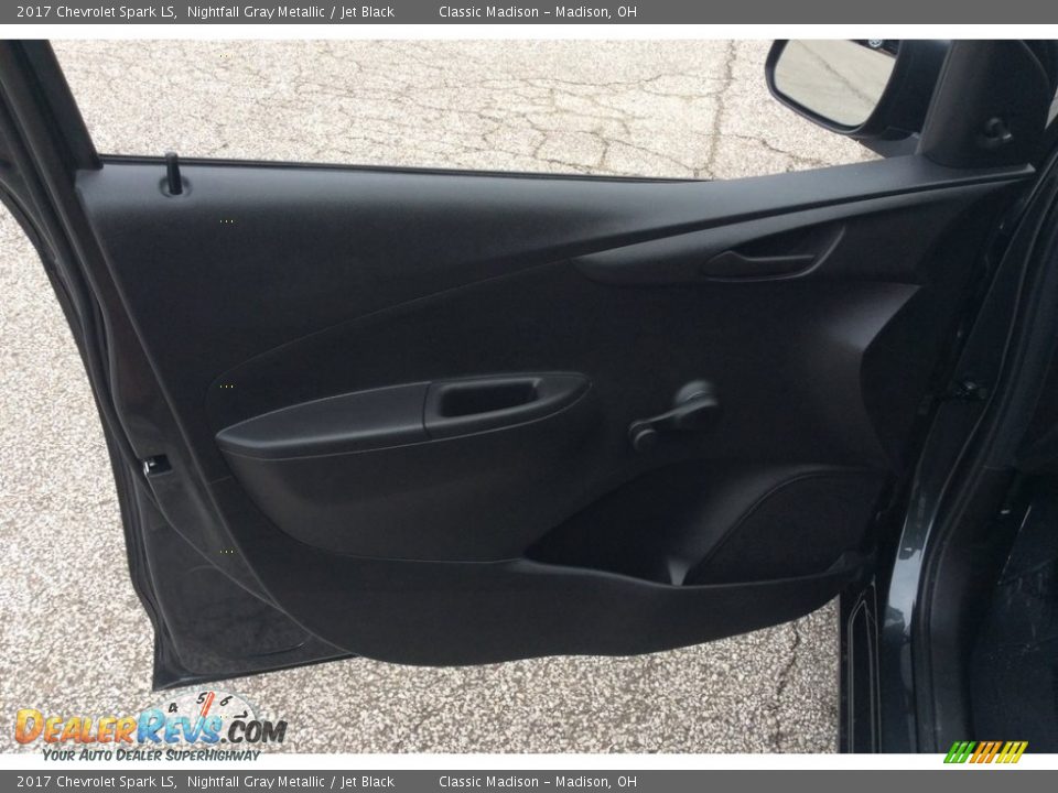 2017 Chevrolet Spark LS Nightfall Gray Metallic / Jet Black Photo #13