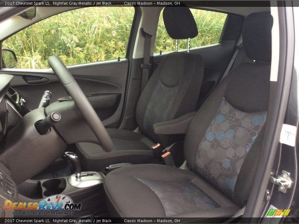 2017 Chevrolet Spark LS Nightfall Gray Metallic / Jet Black Photo #15