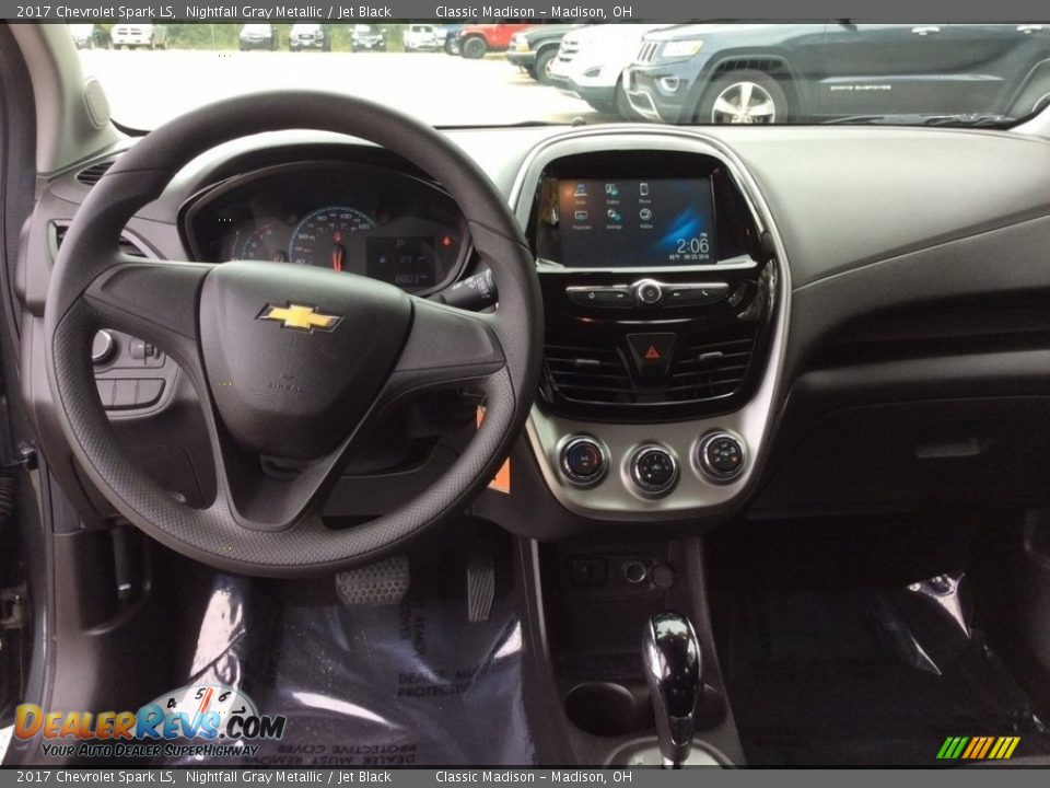 2017 Chevrolet Spark LS Nightfall Gray Metallic / Jet Black Photo #17