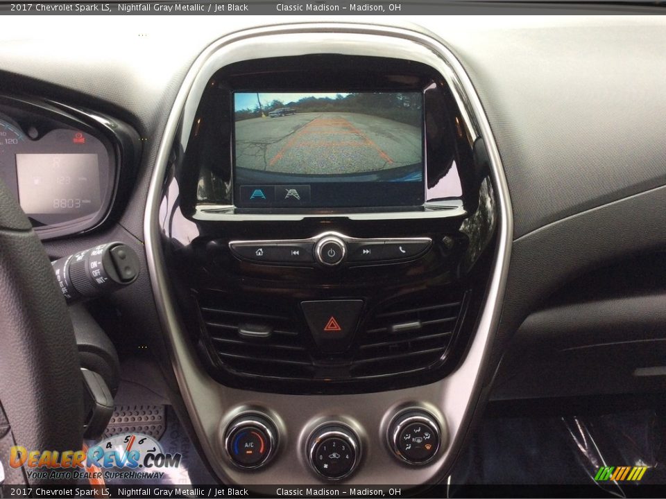 2017 Chevrolet Spark LS Nightfall Gray Metallic / Jet Black Photo #19