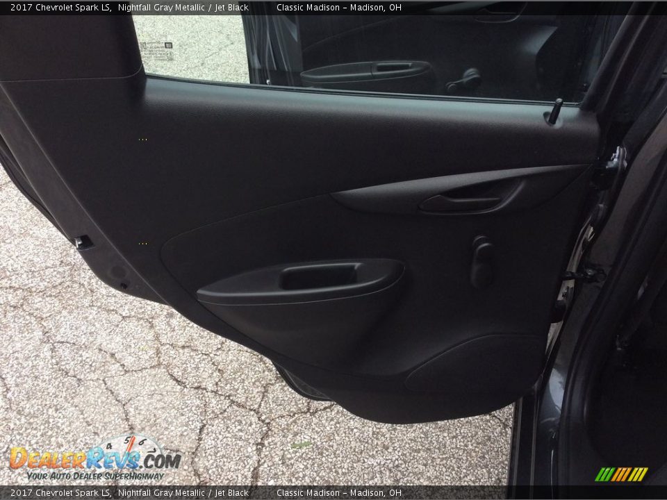 2017 Chevrolet Spark LS Nightfall Gray Metallic / Jet Black Photo #22