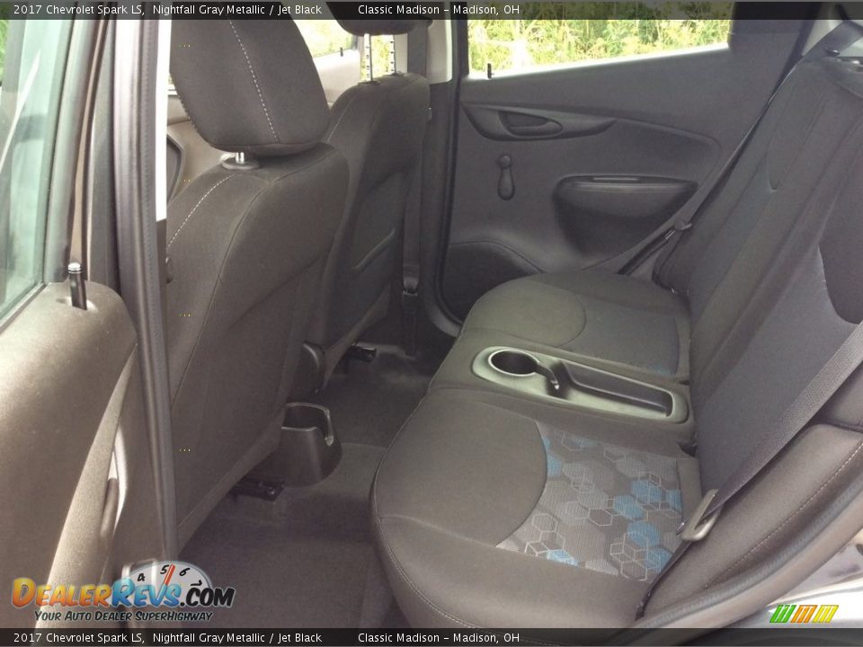 2017 Chevrolet Spark LS Nightfall Gray Metallic / Jet Black Photo #23