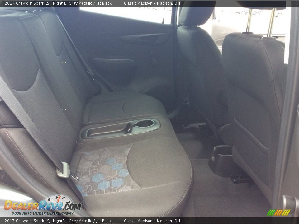 2017 Chevrolet Spark LS Nightfall Gray Metallic / Jet Black Photo #25