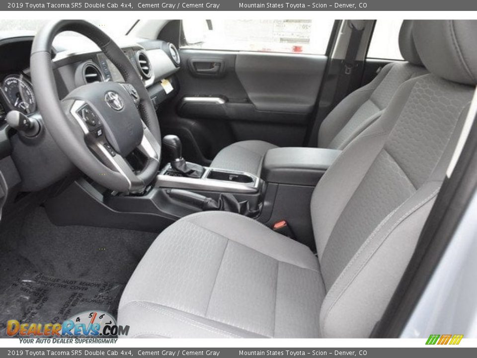 Front Seat of 2019 Toyota Tacoma SR5 Double Cab 4x4 Photo #6