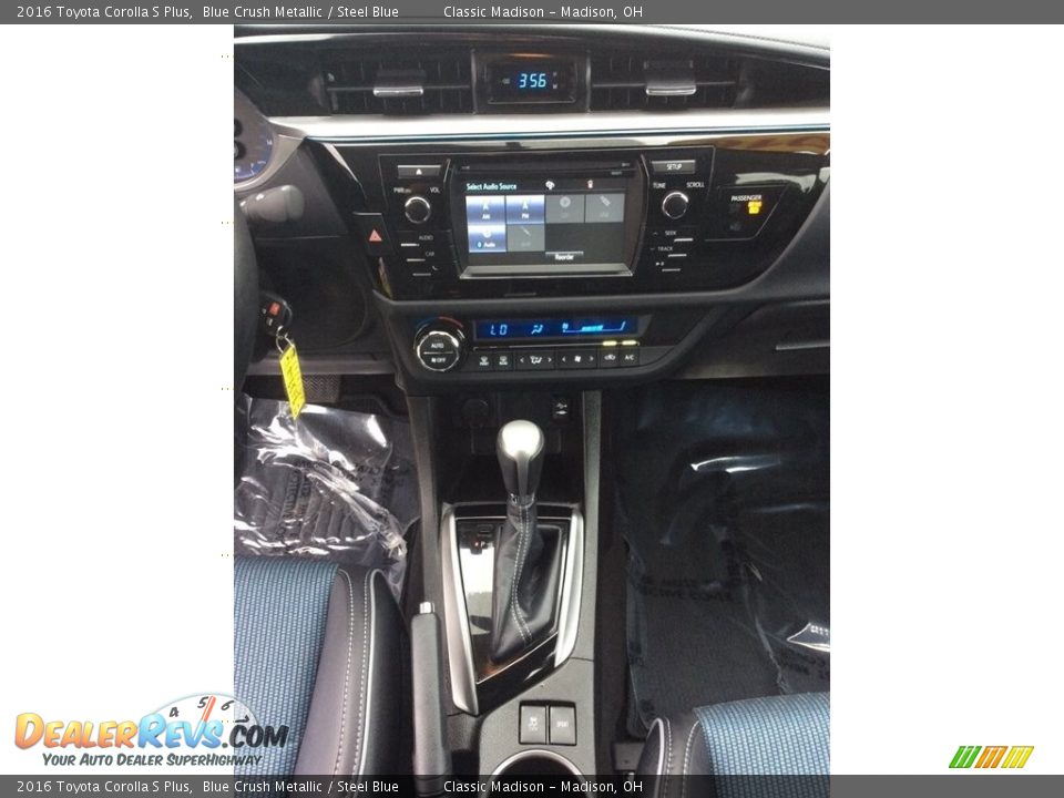 2016 Toyota Corolla S Plus Blue Crush Metallic / Steel Blue Photo #19