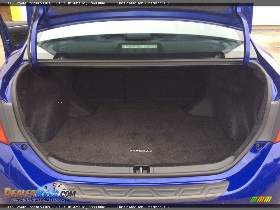 2016 Toyota Corolla S Plus Blue Crush Metallic / Steel Blue Photo #27
