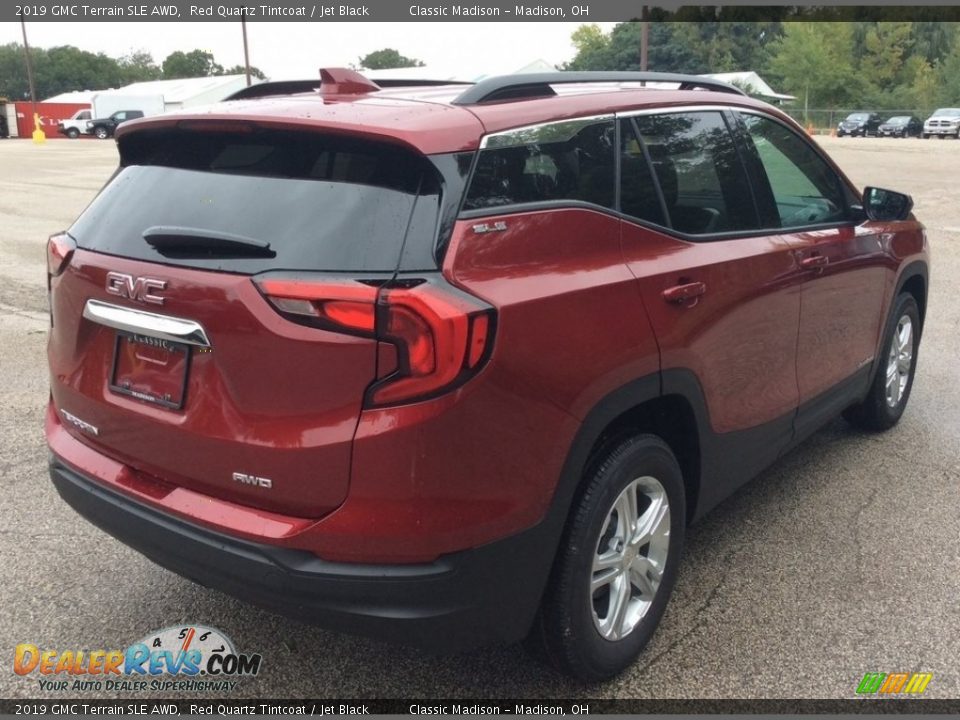 2019 GMC Terrain SLE AWD Red Quartz Tintcoat / Jet Black Photo #6