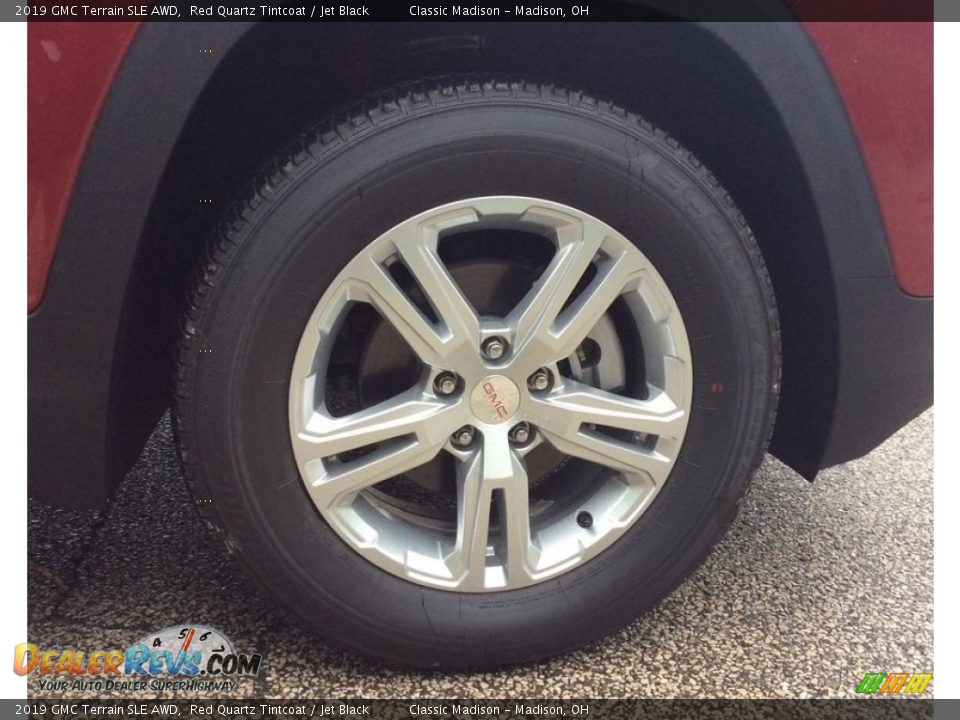 2019 GMC Terrain SLE AWD Red Quartz Tintcoat / Jet Black Photo #7