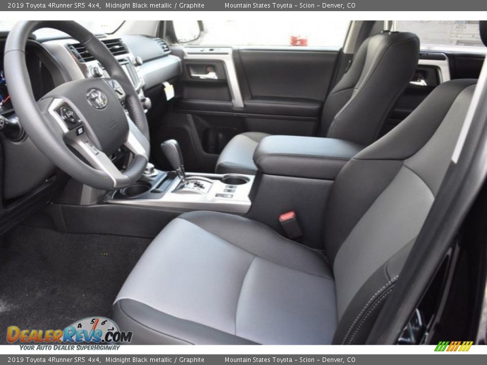 Front Seat of 2019 Toyota 4Runner SR5 4x4 Photo #6