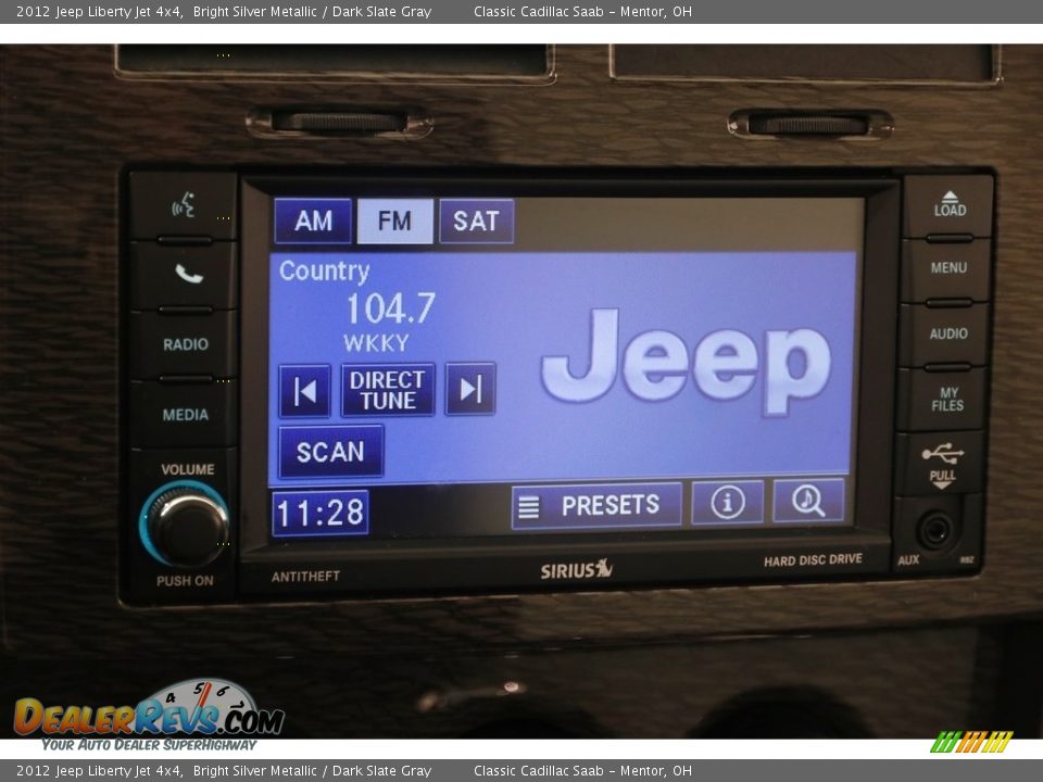 2012 Jeep Liberty Jet 4x4 Bright Silver Metallic / Dark Slate Gray Photo #10