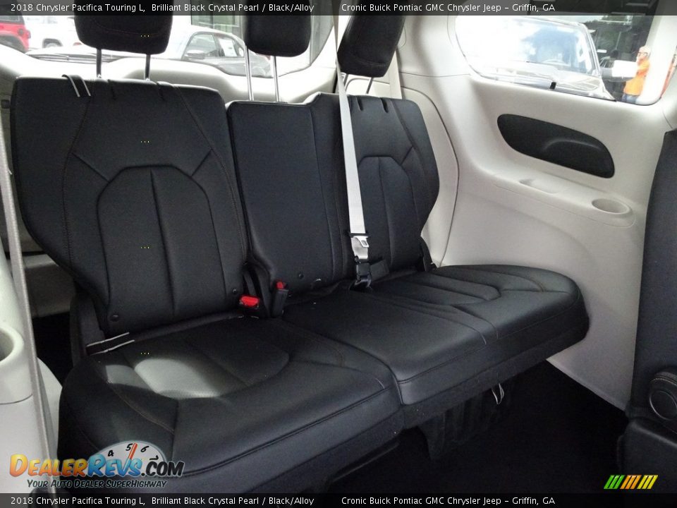2018 Chrysler Pacifica Touring L Brilliant Black Crystal Pearl / Black/Alloy Photo #16