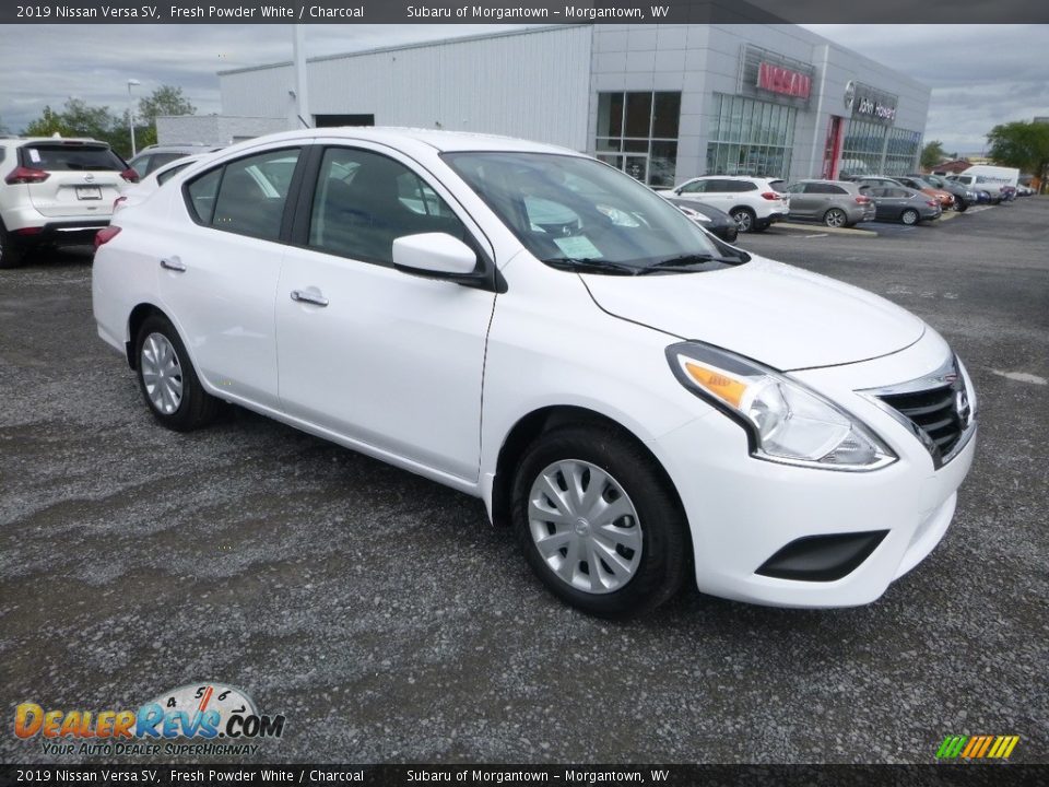 Front 3/4 View of 2019 Nissan Versa SV Photo #1
