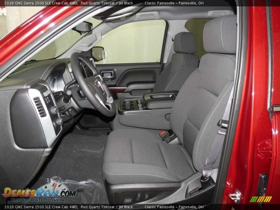 2018 GMC Sierra 1500 SLE Crew Cab 4WD Red Quartz Tintcoat / Jet Black Photo #6