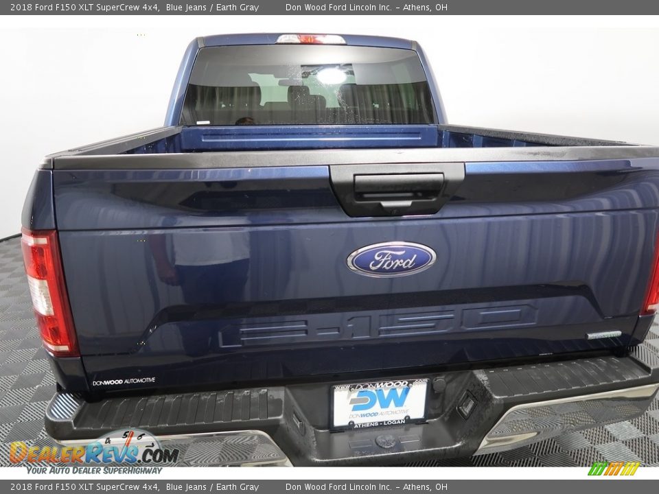 2018 Ford F150 XLT SuperCrew 4x4 Blue Jeans / Earth Gray Photo #11