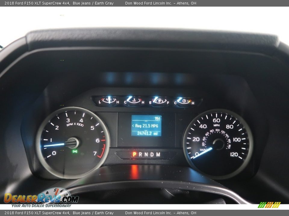 2018 Ford F150 XLT SuperCrew 4x4 Blue Jeans / Earth Gray Photo #21
