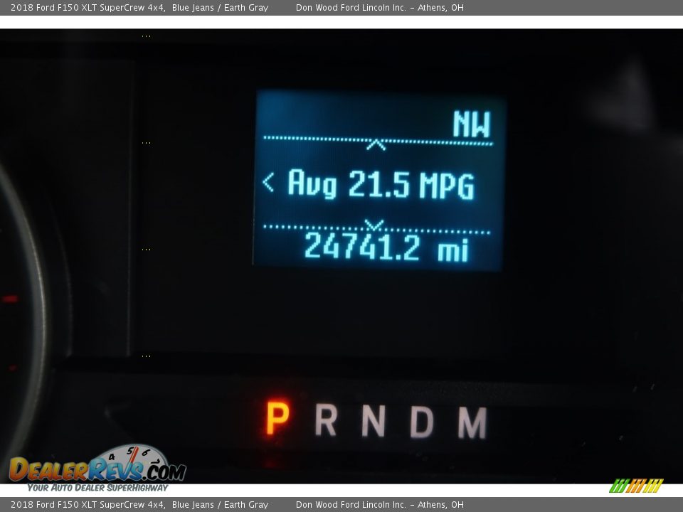 2018 Ford F150 XLT SuperCrew 4x4 Blue Jeans / Earth Gray Photo #22