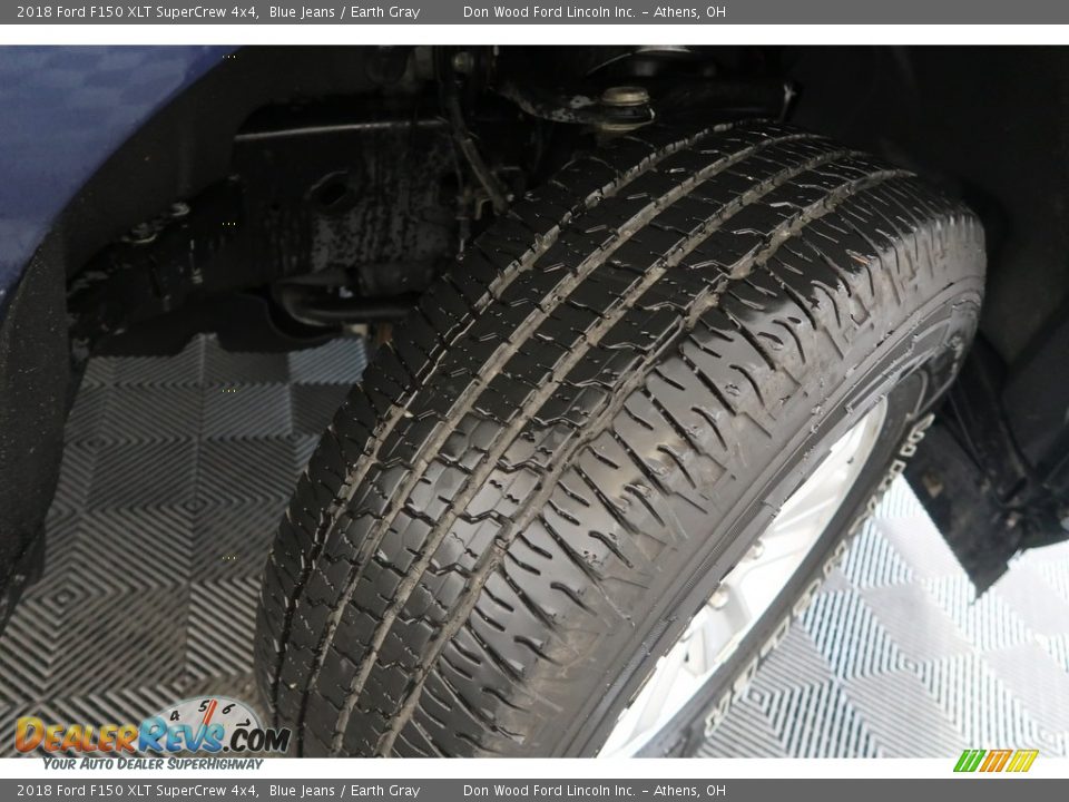 2018 Ford F150 XLT SuperCrew 4x4 Blue Jeans / Earth Gray Photo #26