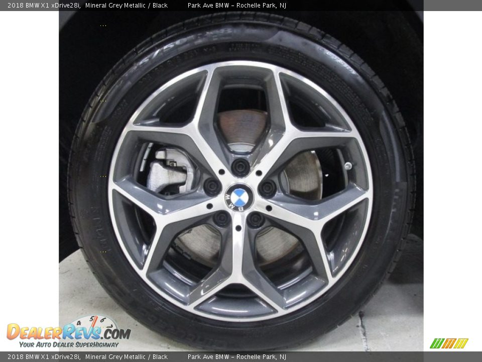 2018 BMW X1 xDrive28i Mineral Grey Metallic / Black Photo #30
