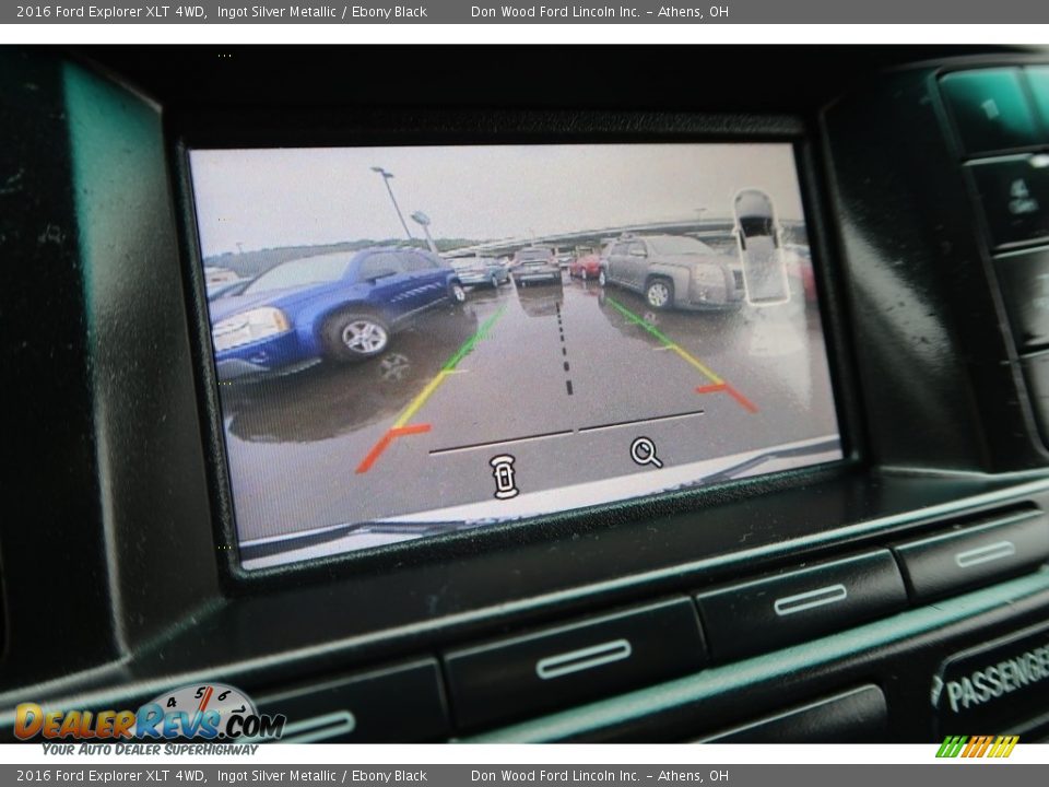 2016 Ford Explorer XLT 4WD Ingot Silver Metallic / Ebony Black Photo #3