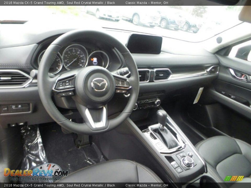 2018 Mazda CX-5 Grand Touring AWD Soul Red Crystal Metallic / Black Photo #3
