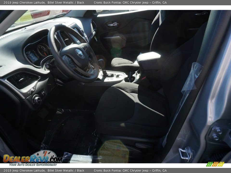 2019 Jeep Cherokee Latitude Billet Silver Metallic / Black Photo #4