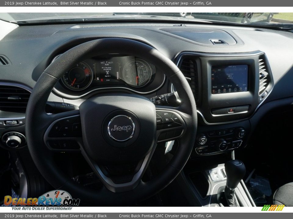 2019 Jeep Cherokee Latitude Billet Silver Metallic / Black Photo #5