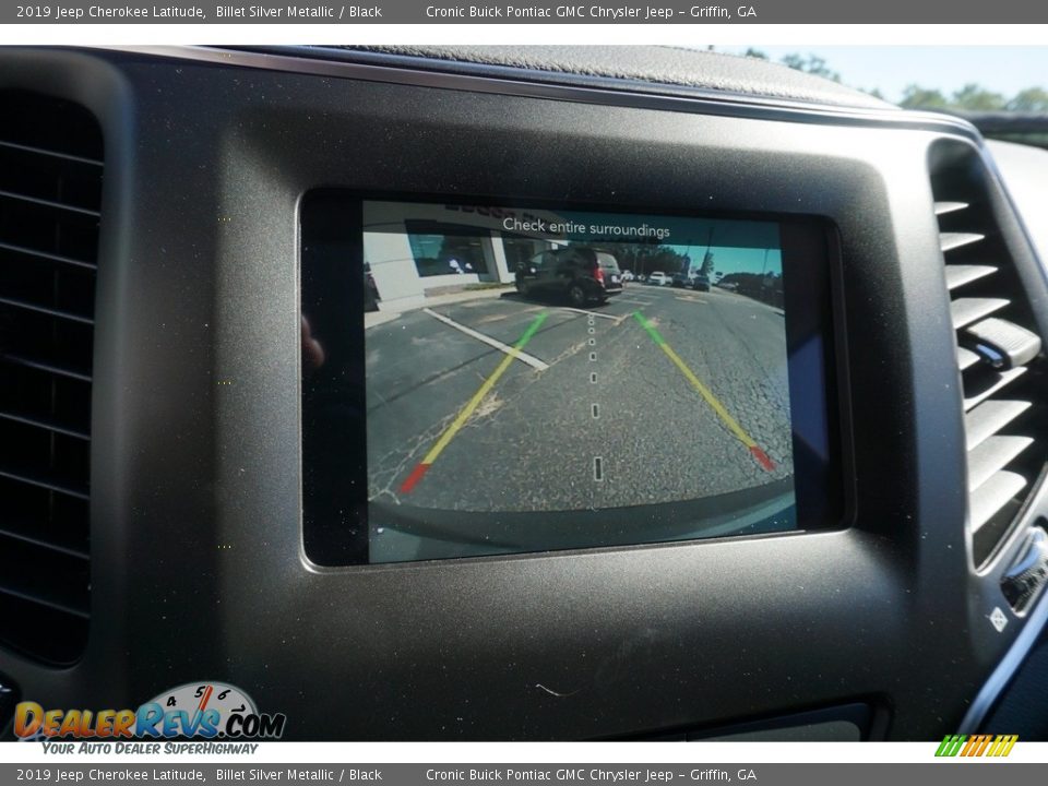 2019 Jeep Cherokee Latitude Billet Silver Metallic / Black Photo #6