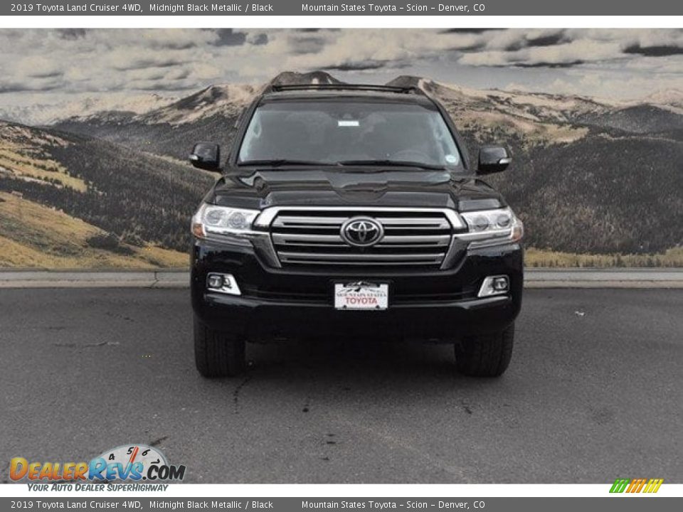 2019 Toyota Land Cruiser 4WD Midnight Black Metallic / Black Photo #2