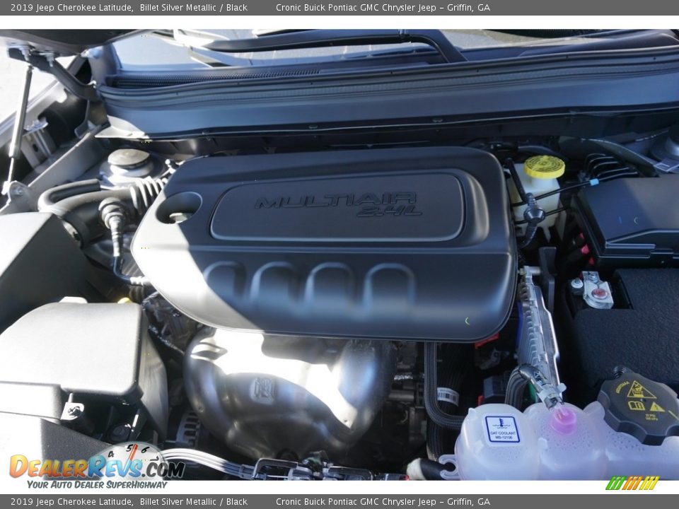 2019 Jeep Cherokee Latitude Billet Silver Metallic / Black Photo #8