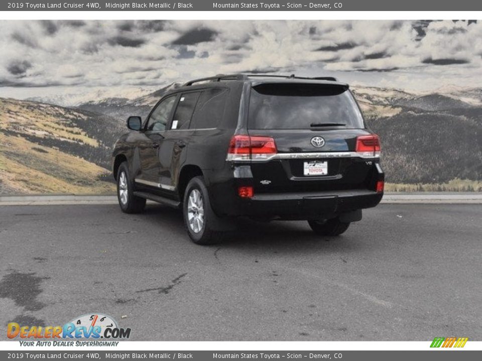 2019 Toyota Land Cruiser 4WD Midnight Black Metallic / Black Photo #3