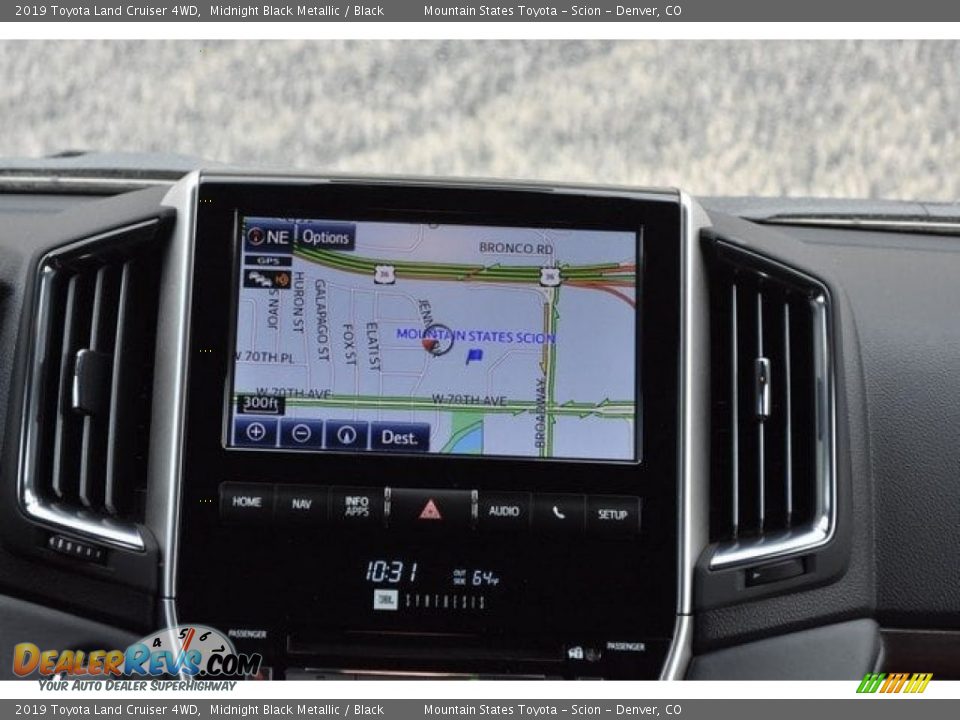 2019 Toyota Land Cruiser 4WD Midnight Black Metallic / Black Photo #10