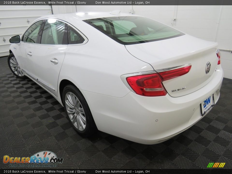 2018 Buick LaCrosse Essence White Frost Tricoat / Ebony Photo #11
