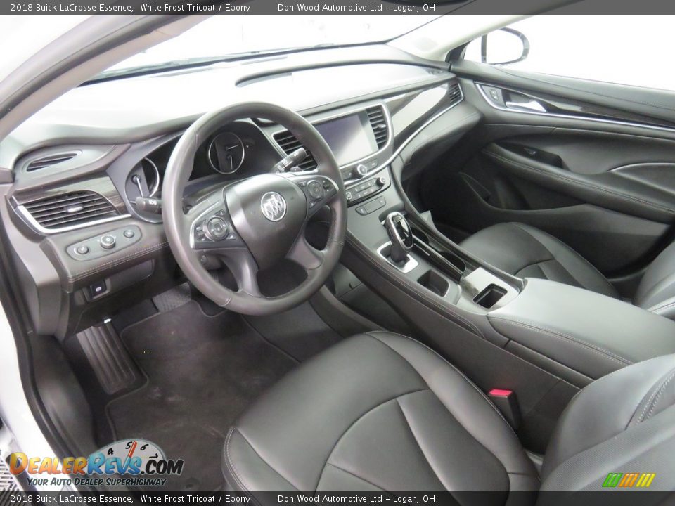 Ebony Interior - 2018 Buick LaCrosse Essence Photo #19