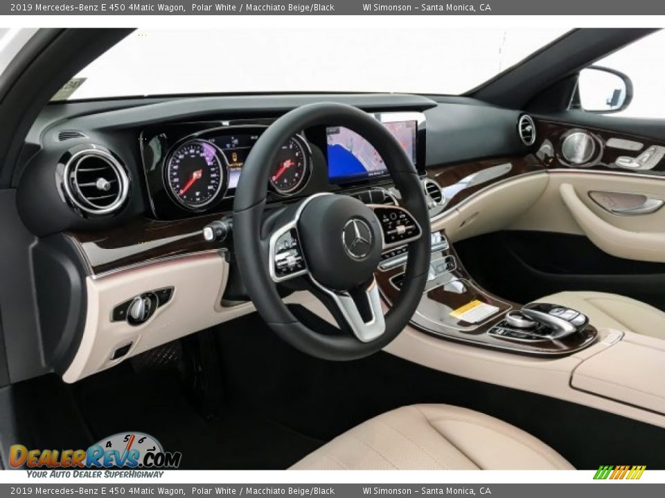 Macchiato Beige/Black Interior - 2019 Mercedes-Benz E 450 4Matic Wagon Photo #4