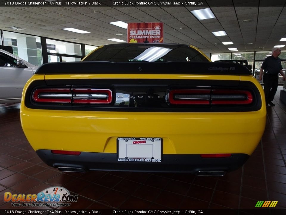 2018 Dodge Challenger T/A Plus Yellow Jacket / Black Photo #10