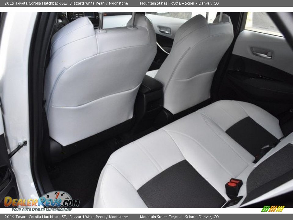 Rear Seat of 2019 Toyota Corolla Hatchback SE Photo #13