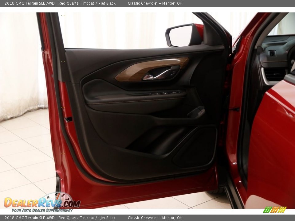 2018 GMC Terrain SLE AWD Red Quartz Tintcoat / ­Jet Black Photo #4