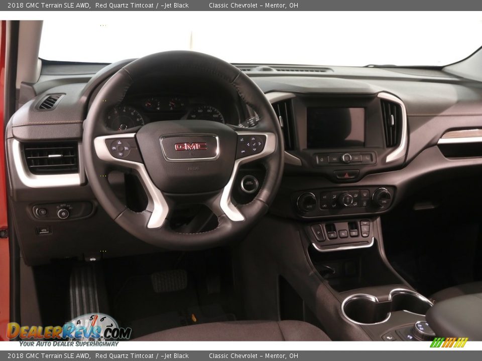 2018 GMC Terrain SLE AWD Red Quartz Tintcoat / ­Jet Black Photo #6