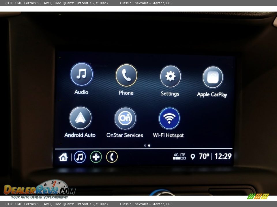 2018 GMC Terrain SLE AWD Red Quartz Tintcoat / ­Jet Black Photo #10