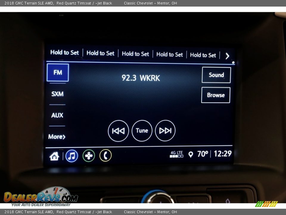 2018 GMC Terrain SLE AWD Red Quartz Tintcoat / ­Jet Black Photo #11