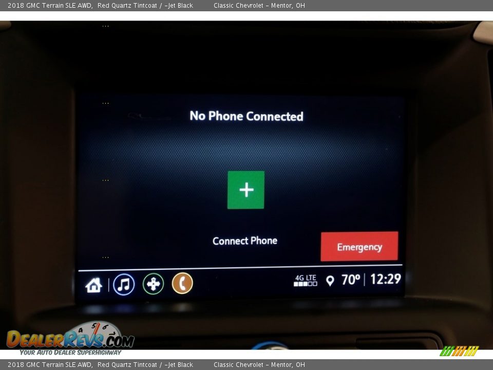 2018 GMC Terrain SLE AWD Red Quartz Tintcoat / ­Jet Black Photo #12