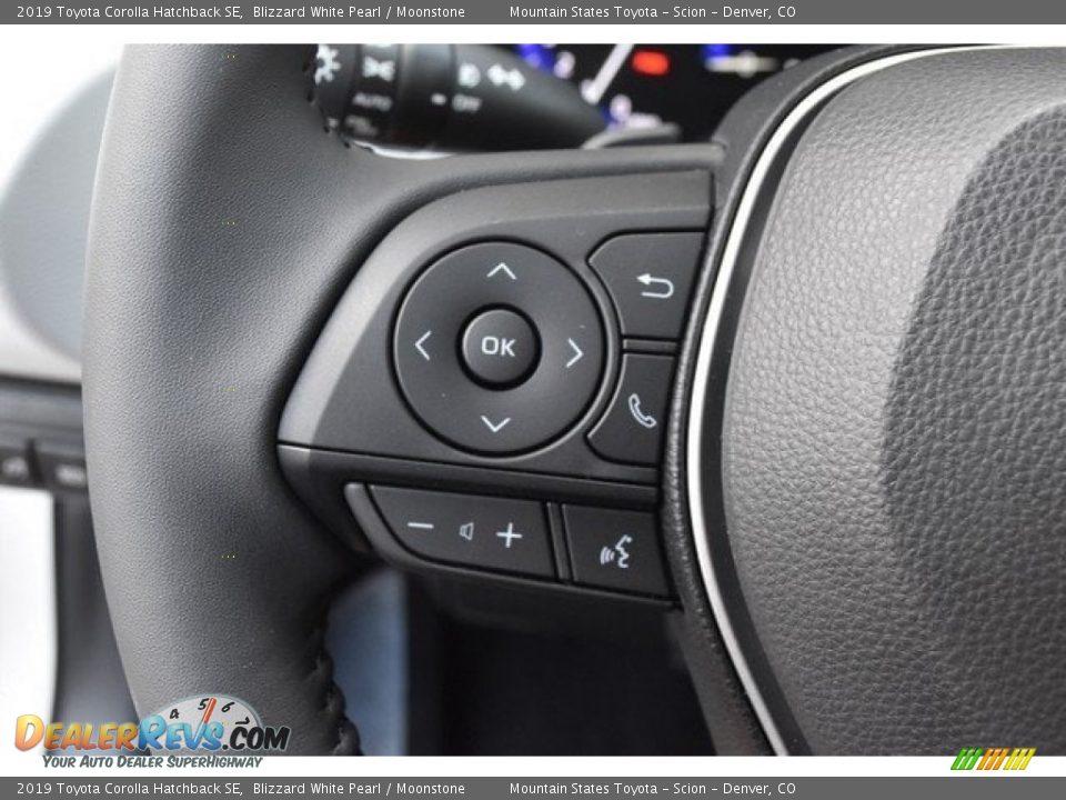 2019 Toyota Corolla Hatchback SE Steering Wheel Photo #25
