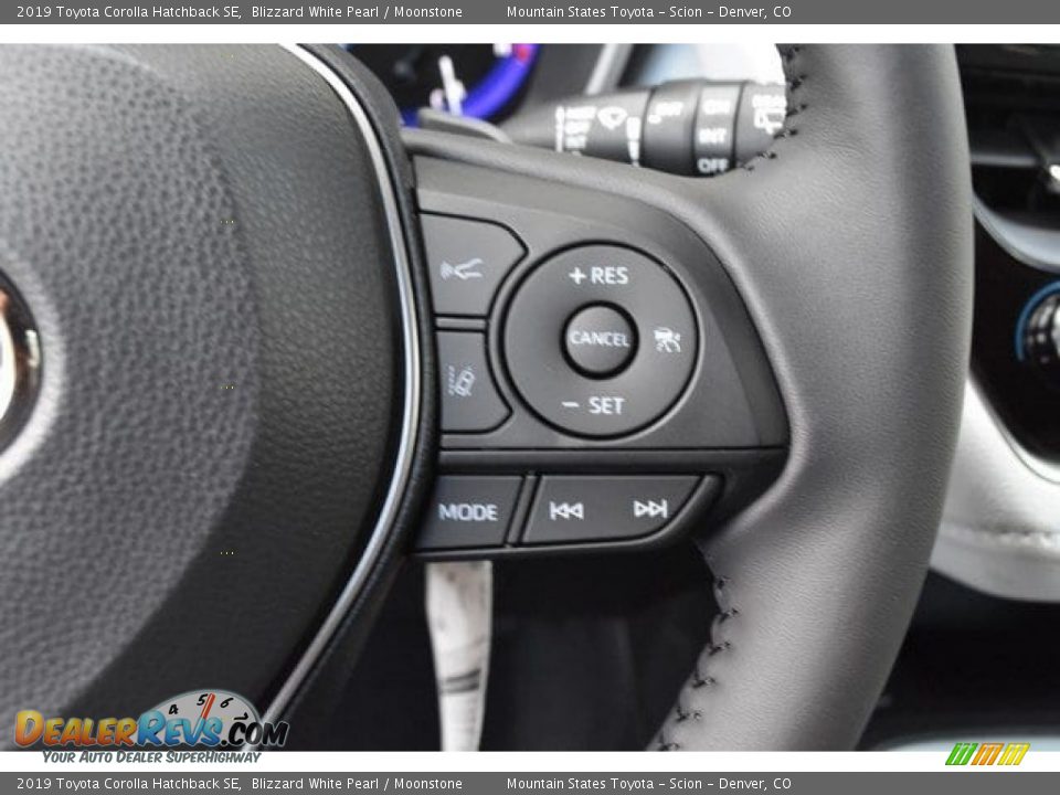 2019 Toyota Corolla Hatchback SE Steering Wheel Photo #26